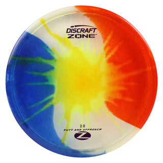 Discraft Disc Golf Z Line Fly Dye Zone Putter 4/3/0/3 Primary Color/Purple 167-169g