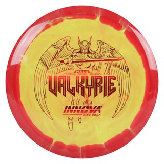 Innova Disc Golf Halo Star Valkyrie Fairway Driver 9/4/-2/2 Red Yellow/Red 158 grams