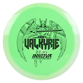 Innova Disc Golf Halo Star Valkyrie Fairway Driver 9/4/-2/2 White Green/Black 169 grams