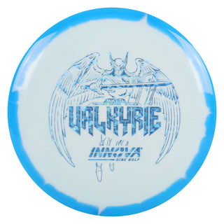 Innova Disc Golf Halo Star Valkyrie Fairway Driver 9/4/-2/2 Blue White/Blue Shatter 171 grams