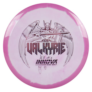 Innova Disc Golf Halo Star Valkyrie Fairway Driver 9/4/-2/2 Dark Pink White/Lavender 158 grams