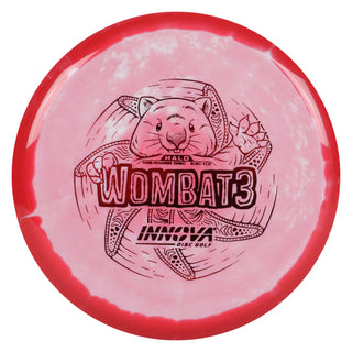 Innova Disc Golf Halo Star Wombat3 Midrange 5/6/-1/0 Red White/Red 173 grams