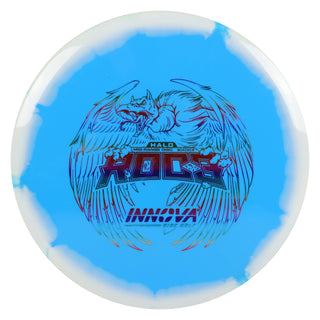 Innova Disc Golf Halo Star Roc3 Midrange Disc 5/4/0/3 White Blue/Rainbow 169 grams