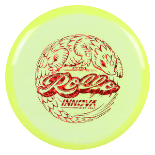 Innova Disc Golf Halo Star Rollo Midrange (Roller) 5/6/-4/1 Yellow/Red Shatter 180 grams