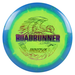 Innova Disc Golf Halo Star Roadrunner Fairway Driver 9/5/-4/1 Blue Yellow/Rainbow 150 grams