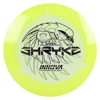Innova Disc Golf Halo Star Shryke Distance Driver 13/6/-2/2 Yellow/Black 163 grams