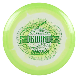 Innova Disc Golf Halo Star Sidewinder Fairway Driver 9/5/-3/1 Lime White/Green Shatter 170 grams