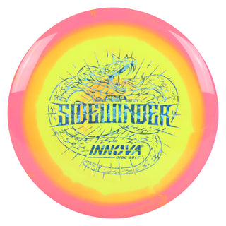 Innova Disc Golf Halo Star Sidewinder Fairway Driver 9/5/-3/1 Pink Yellow/Blue Waves 168 grams