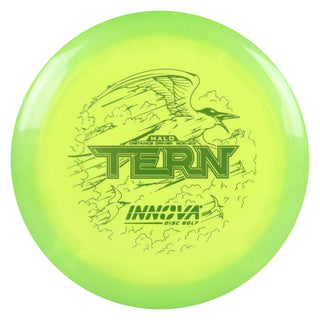 Innova Disc Golf Halo Star Tern Distance Driver 12/6/-3/2 Lime Yellow/Olive 149 grams