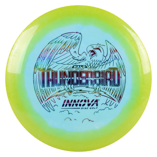 Innova Disc Golf Halo Star Thunderbird Fairway Driver 9/5/0/2 Lime Blue/Rainbow 163 grams