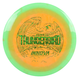 Innova Disc Golf Halo Star Thunderbird Fairway Driver 9/5/0/2 Green Orange/Green Shatter 170 grams
