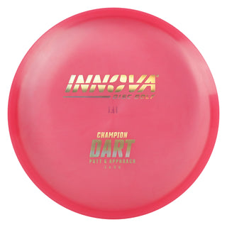 Innova Disc Golf Champion Dart Putter 3/4/0/0 Pink/Gold 171 grams