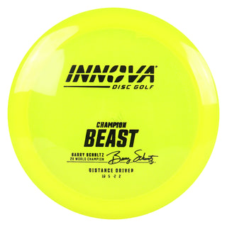 Innova Disc Golf Champion Beast Distance Driver 10/5/-2/2 Yellow/Black 166 grams