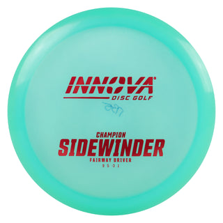 Innova Disc Golf Champion Sidewinder Fairway Driver 9/5/-3/1 Aqua Green/Red 173 grams