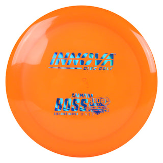 Innova Disc Golf Champion Boss Distance Driver 13/5/-1/3 Orange/Blue Waves 170 grams