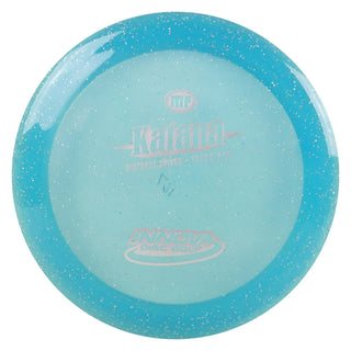 Innova Disc Golf Champion Metal Flake Katana Distance Driver 13/5/-3/3 Blue/Grey 167 grams