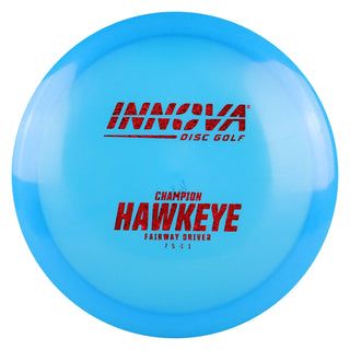 Innova Disc Golf Champion Hawkeye Fairway Driver 7/5/-1/1 Blue/Red Shimmer 163 grams