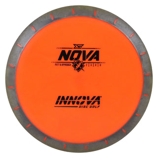 Innova Disc Golf Overmold XT Nova Putting Disc 2/3/0/0 Orange Brown/Black 169 grams