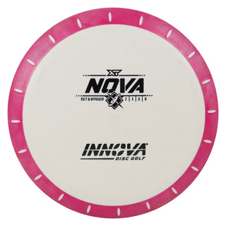 Innova Disc Golf Overmold XT Nova Putting Disc 2/3/0/0 White Magenta/Black 171 grams