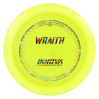 Innova Disc Golf Champion Blizzard Wraith Distance Driver 11/5/-1/3 Yellow/Jellybean 147 grams