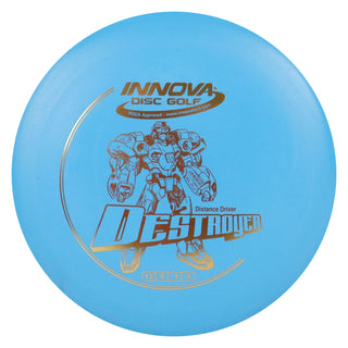 Innova Disc Golf DX Destroyer Distance Driver 12/5/-1/3 Blue/Gold 156 grams