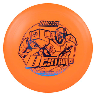 Innova Disc Golf DX Destroyer Distance Driver 12/5/-1/3 Orange/Navy 171 grams