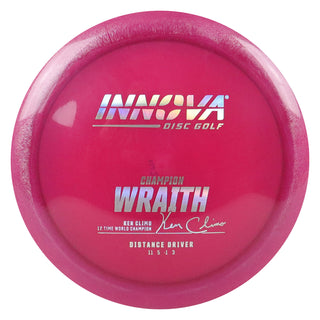 Innova Disc Golf Champion Wraith Distance Driver 11/5/-1/3 Plum/Holo 167 grams