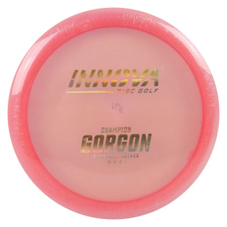Innova Disc Golf Champion Gorgon Distance Driver 10/6/-2/1 Dark Pink/Gold Holo 166 grams