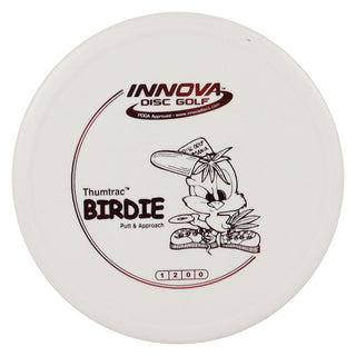 Innova Disc Golf DX Birdie Putting Disc 1/2/0/0 White/Red 150 grams