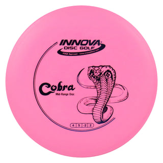 Innova Disc Golf DX Cobra Midrange Disc 4/5/-2/2 Light Pink/Blue 170 grams