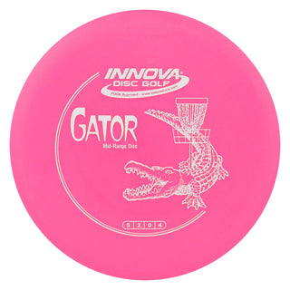 Innova Disc Golf DX Gator Midrange Disc 5/2/0/4 Pink/White 175 grams
