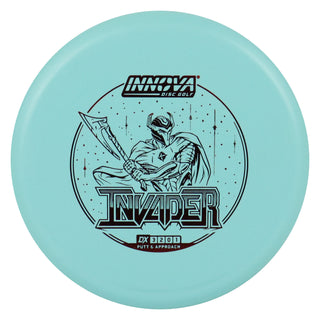 Innova Disc Golf DX Invader Putting Disc 3/2/0/1 Cyan/Red 175 grams