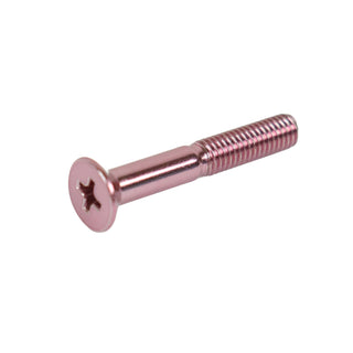 Dime Bag Skateboard Mounting Hardware 1.25" Phillips Black and Pink Nuts and Bolts