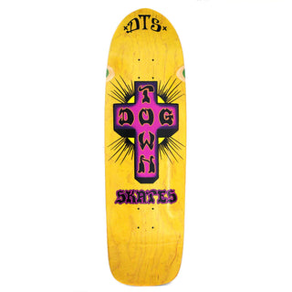 Dogtown Skateboard Complete Bigger Boy Yellow Old School 9.5" x 32.4"