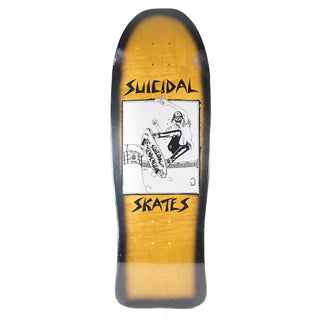 Dogtown Skateboard Complete Suicidal Pool Skater Re-Issue Blue Fade Yellow Old School 10.125" x 30.325"