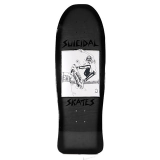 Dogtown Skateboard Complete Suicidal Pool Skater Re-Issue Blue Fade Black Old School 10.125" x 30.325"