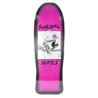 Dogtown Skateboard Complete Suicidal Pool Skater Re-Issue Blue Fade Pink Old School 10.125" x 30.325"