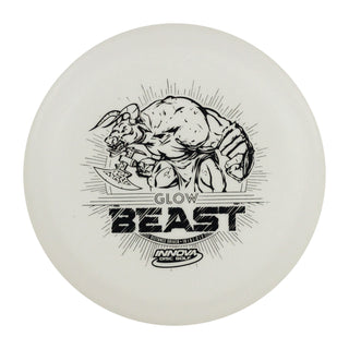 Innova Disc Golf DX Glow Beast Distance Driver White/Black 175 grams