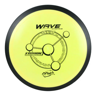 MVP Disc Golf Fission Wave Distance Driver 11/5/-2/2 Yellow 158 grams