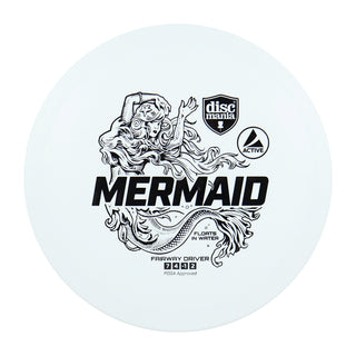 Discmania Disc Golf Active Mermaid Floats Fairway Driver 7/4/-1/2 - 160-165g - White