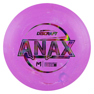 Discraft Disc Golf Paul McBeth Jawbreaker Anax Driver 10/6/0/3 Purple/Jellybean 171g