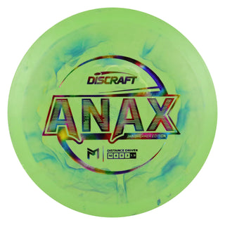 Discraft Disc Golf Paul McBeth Jawbreaker Anax Driver 10/6/0/3 Light Green/Jellybean 173g