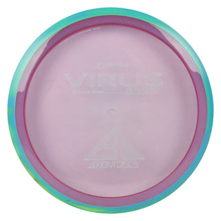 Axiom Disc Golf Proton Virus Distance Driver 9/5/-3.5/1 Lavender/Green Teal 169 grams