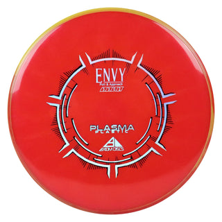 Axiom Disc Golf Plasma Envy Putter 3/3/0/2 Candy Red/Red Orange 170 grams