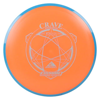 Axiom Disc Golf Fission Crave Fairway Driver 6.5/5/-1/1 Orange/Blue 155 grams