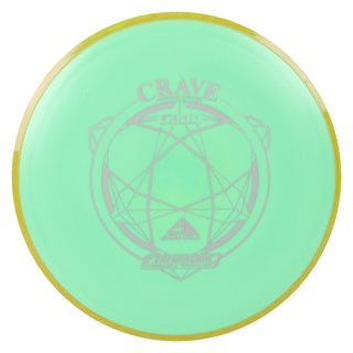 Axiom Disc Golf Fission Crave Fairway Driver 6.5/5/-1/1 Shamrock/Orange 168 grams