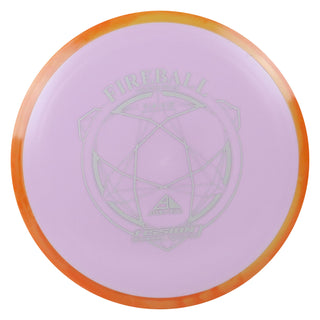 Axiom Disc Golf Fission Fireball Distance Driver 9/4/0/3.5 Light Purple/Orange Blend 153 grams
