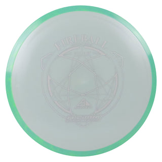 Axiom Disc Golf Fission Fireball Distance Driver 9/4/0/3.5 Grey/Teal 171 grams