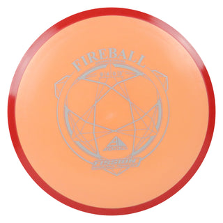 Axiom Disc Golf Fission Fireball Distance Driver 9/4/0/3.5 Mango/Red 156 grams