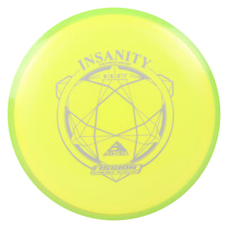 Axiom Disc Golf Fission Insanity Distance Driver 9/5/-2/1.5 Yellow/Green 147 grams